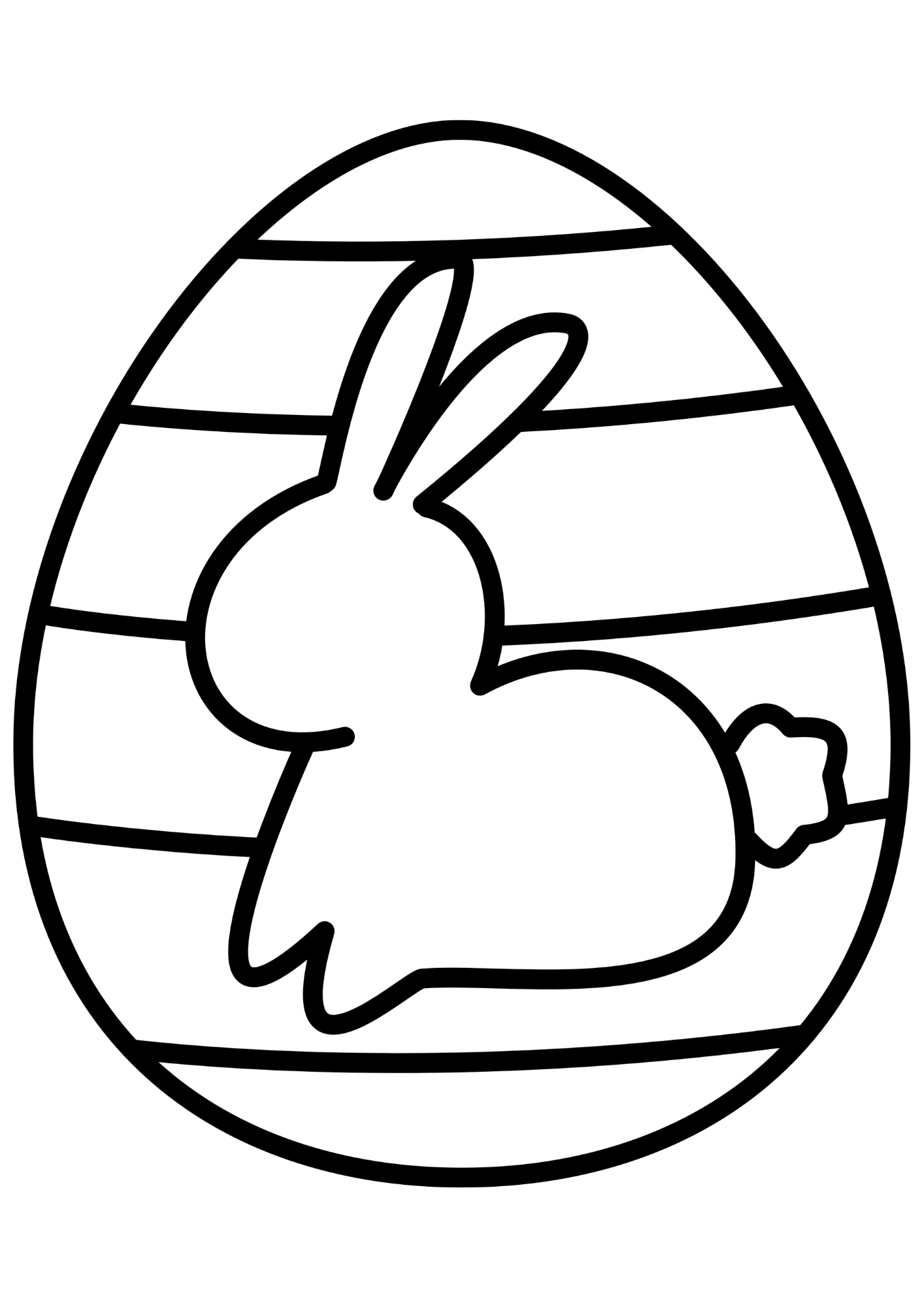 PDF Easter Egg Colouring Sheets