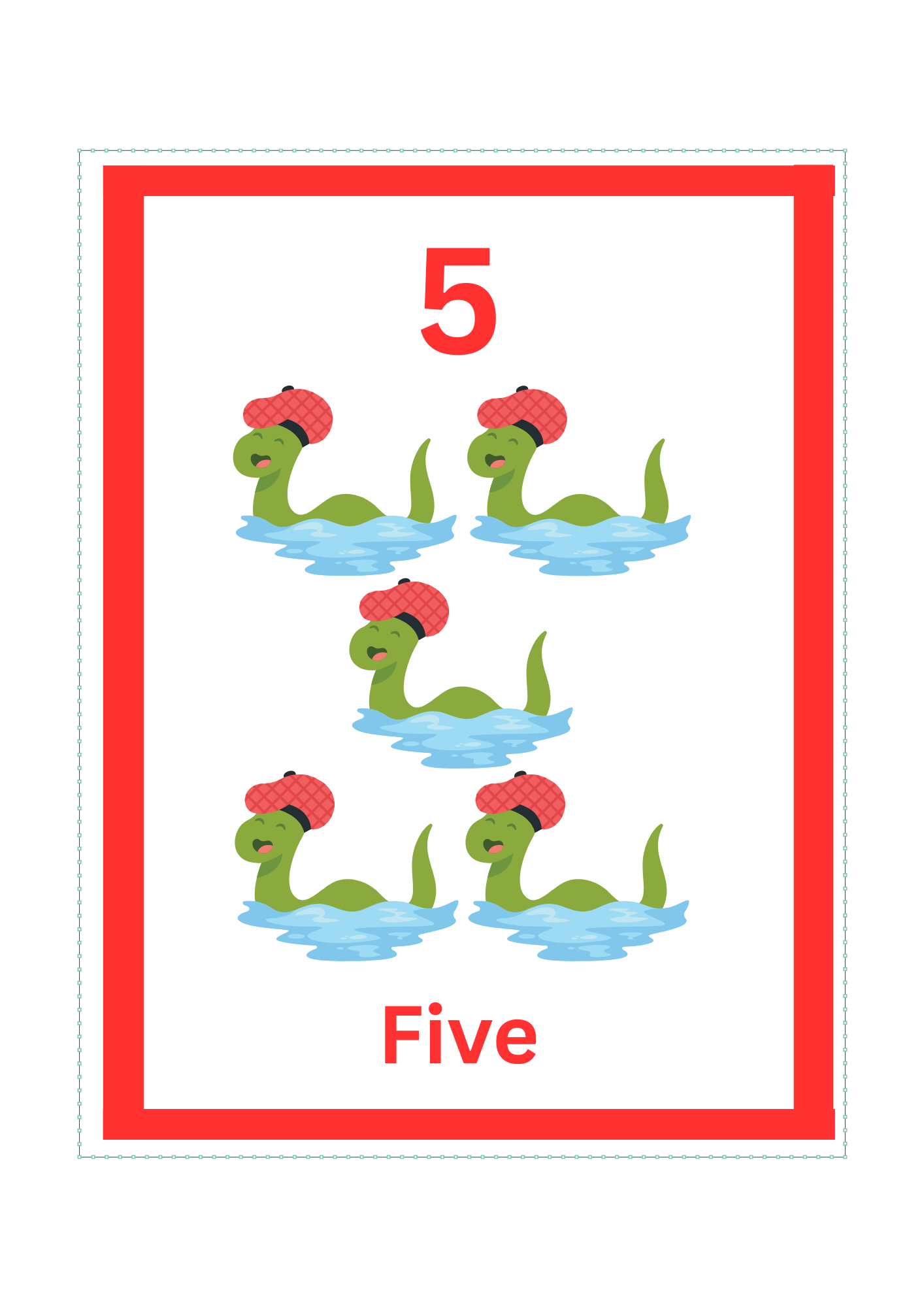 PDF Nessie Flash Cards