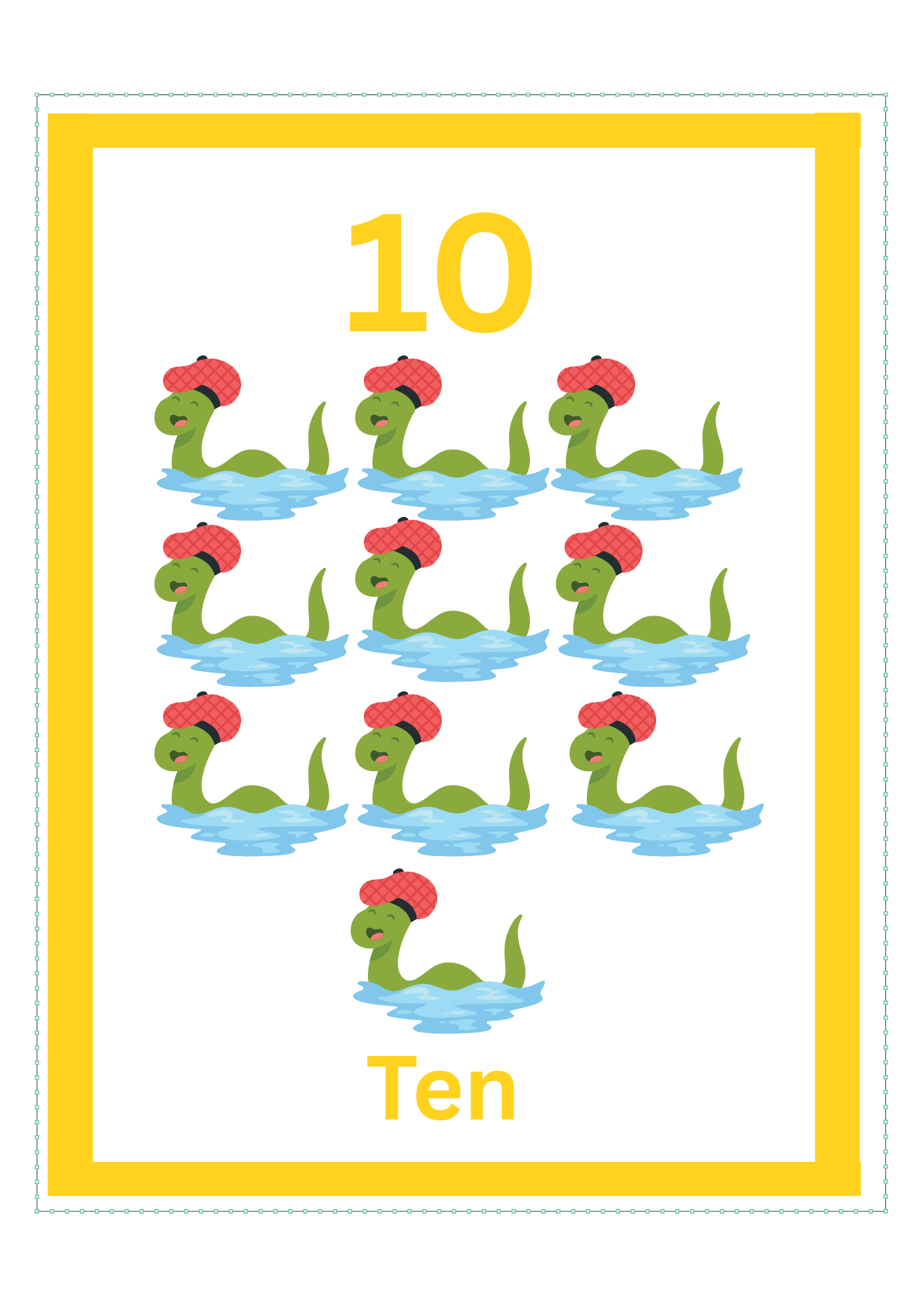Nessie Flash Cards