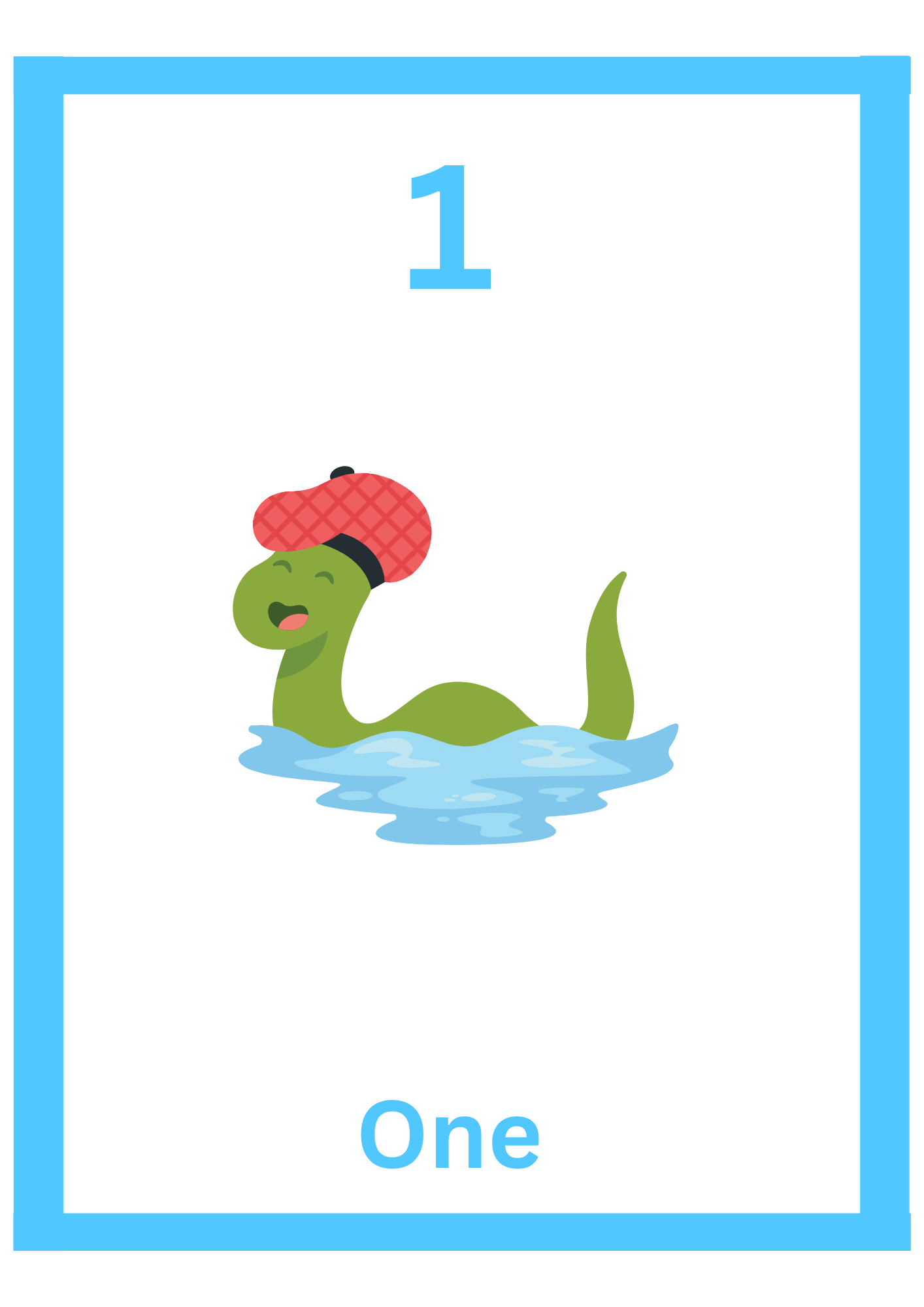 PDF Nessie Flash Cards